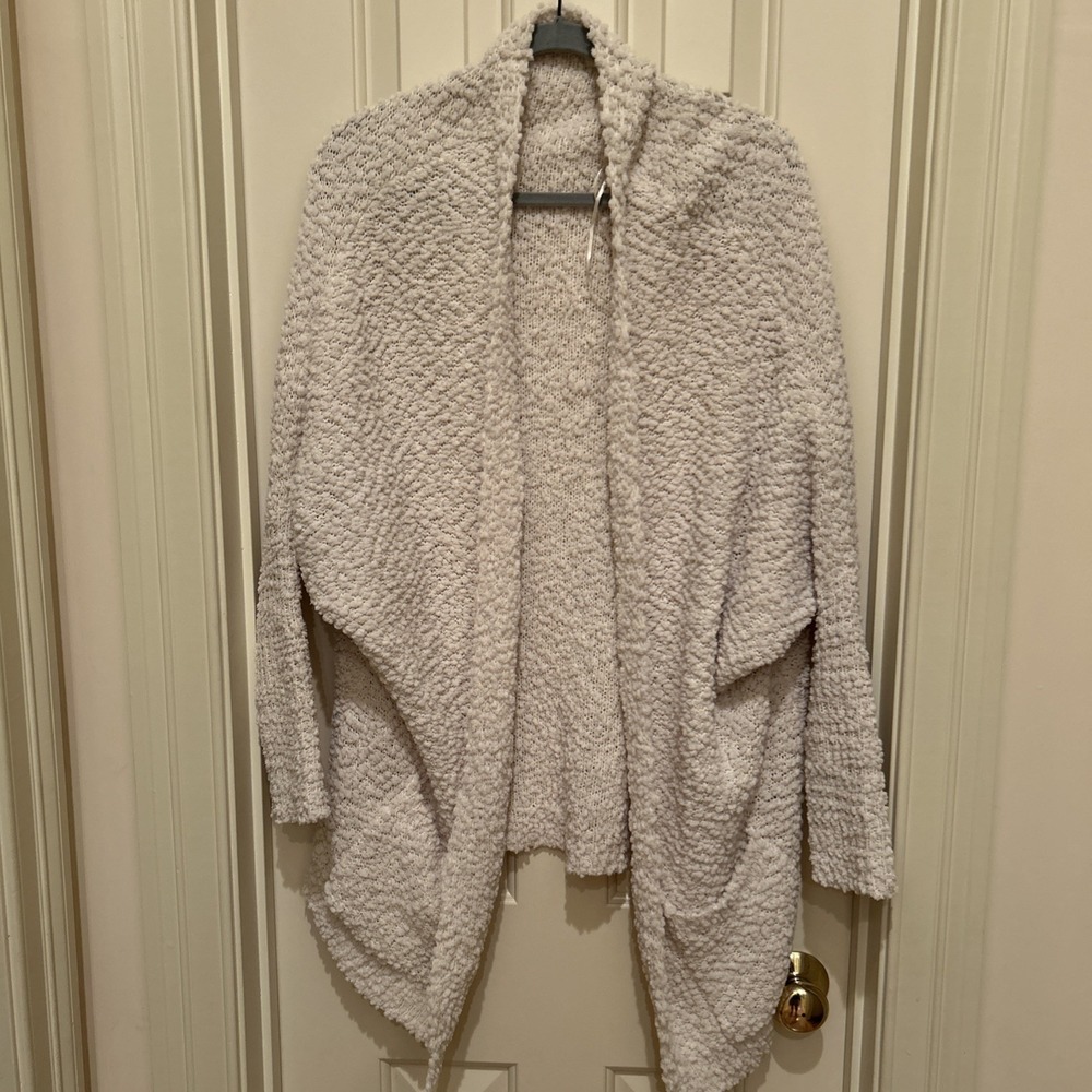 Umgee USA Women's Crochet‎ Fuzzy Cardigan Sweater Size XL Chunky Knit